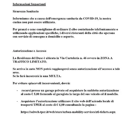 Pensjonat Residenza Del Duse